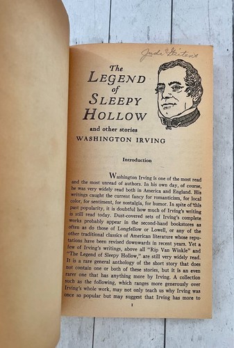The Legend of Sleepy Hollow and Other Stories: Washington Irving. Airmont, 1964 - Foto 3 di 4