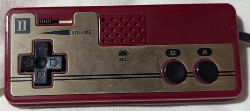 Coppia controller Nintendo Famicom originali OEM testati funzionanti NES venditore USA - Foto 5 di 6