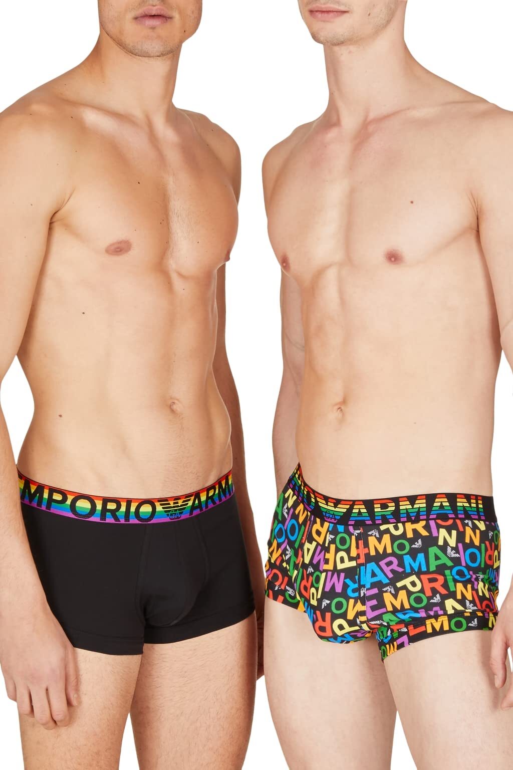 Плавки с логотипом Emporio Armani Rainbow в 2-х упаковках цвет Ea Rainbowчерный LG 36-37 долларов США 14990₽