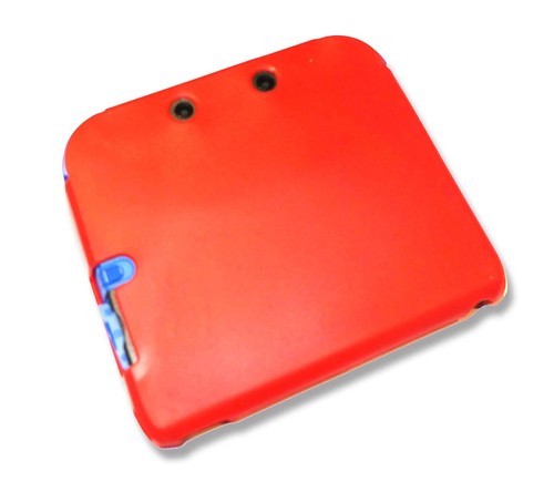 Red Soft Silicone Gel Cover Case for Nintendo 2DS Console UK Seller - Picture 3 of 3