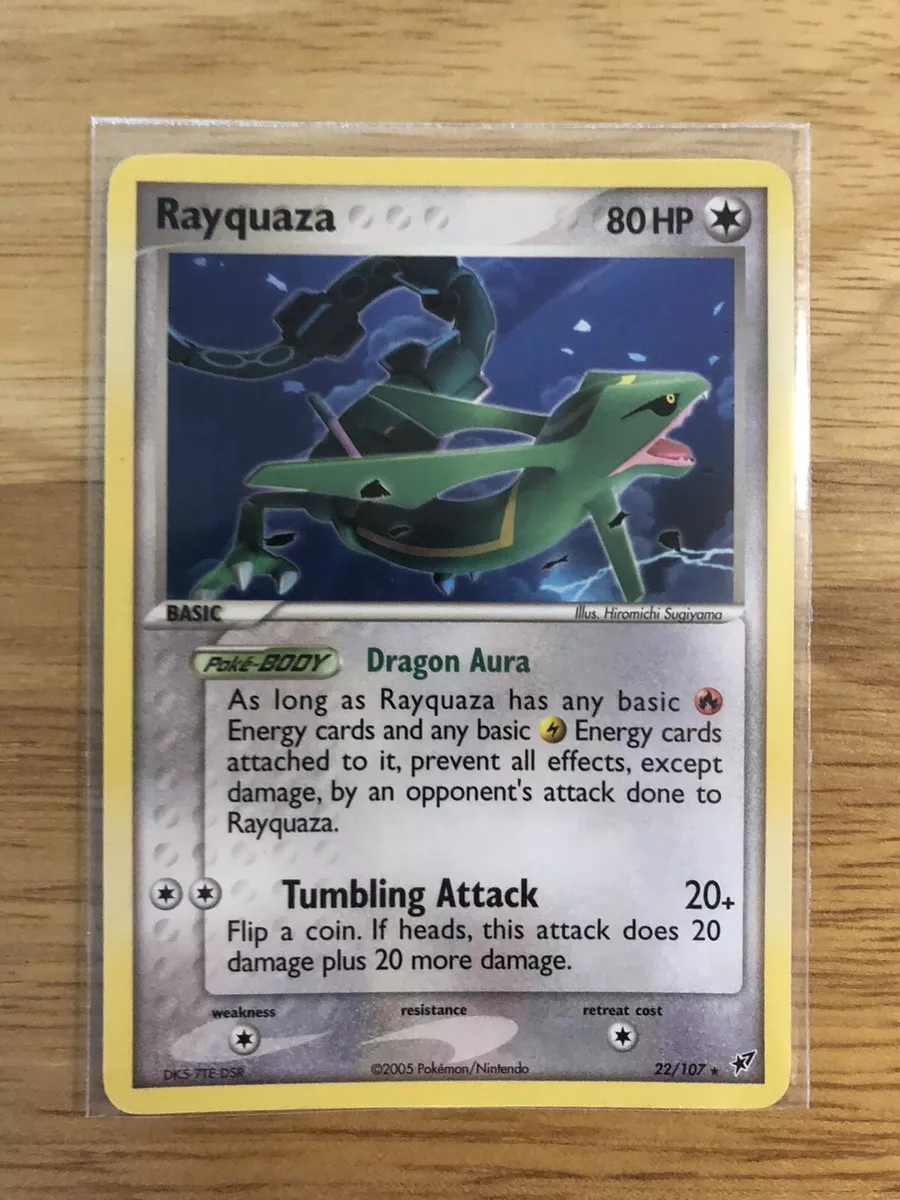 Carta Pokemon Rayquaza, Comprar Novos & Usados