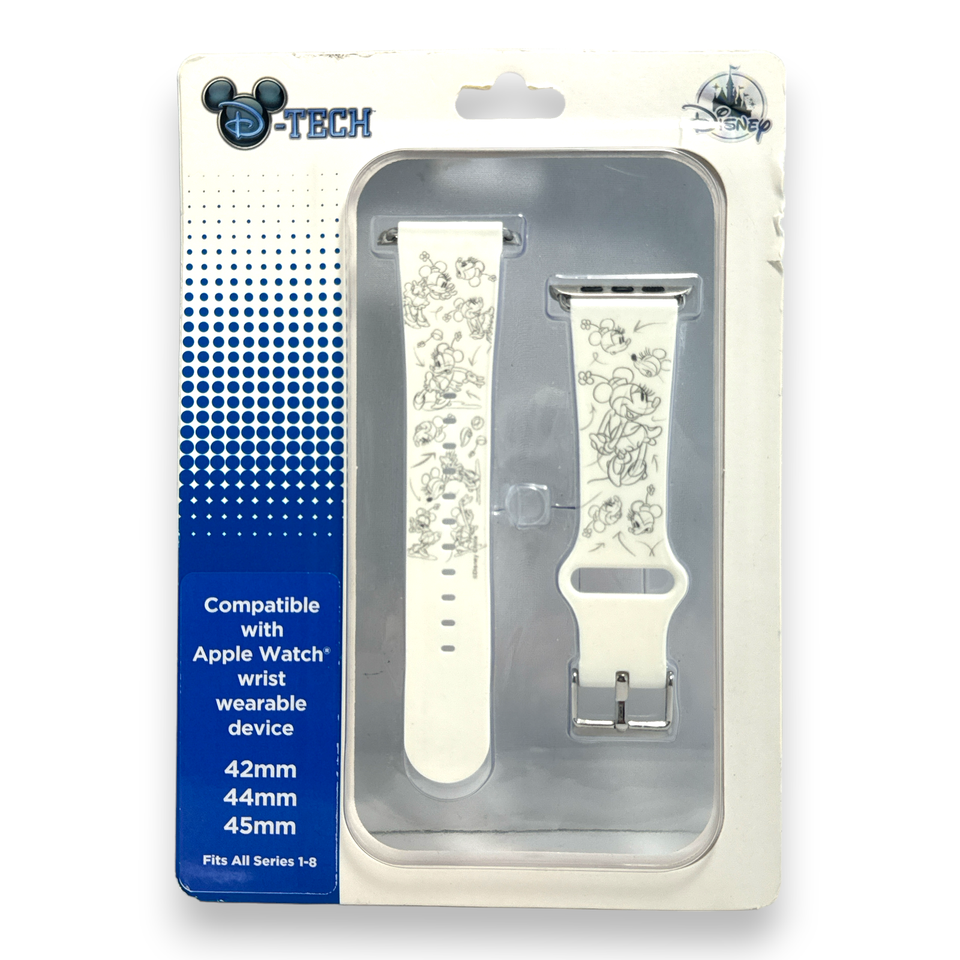 Disney Parks D-Tech Apple Watch Band -Mickey Mouse & Friends- You Pick ...