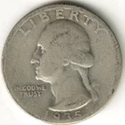 USA - 1935S - Washington ¼ $ - Silver Eagle - Rare - #12787RG