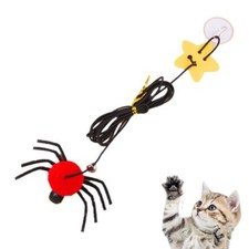 Retractable Hanging Interactive Cat Teaser Toy Cats Kitten Play Plus D2P3