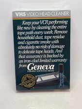 Vintage Geneva Video Head Cleaner Vhs Vcr Sealed