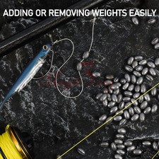 Clip Posteriore In Gomma Per Pesca Alla Carpa, 20 Pezzi - Foto 8