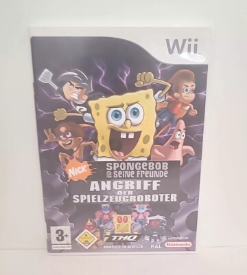 SpongeBob und seine Freunde: Angriff der Spielzeugroboter - Wii (Nintendo Wii) 