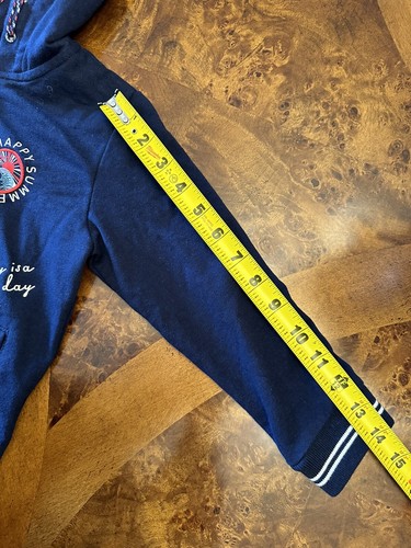 MAYORAL BOYS HOODED SWEATSHIRT FOR 4Y DESIGN IN SPAIN FULL ZIPPER - Picture 10 of 10