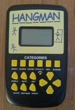 POCKET ARCADE HANDHELD ELECTRONIC HANGMAN GAME