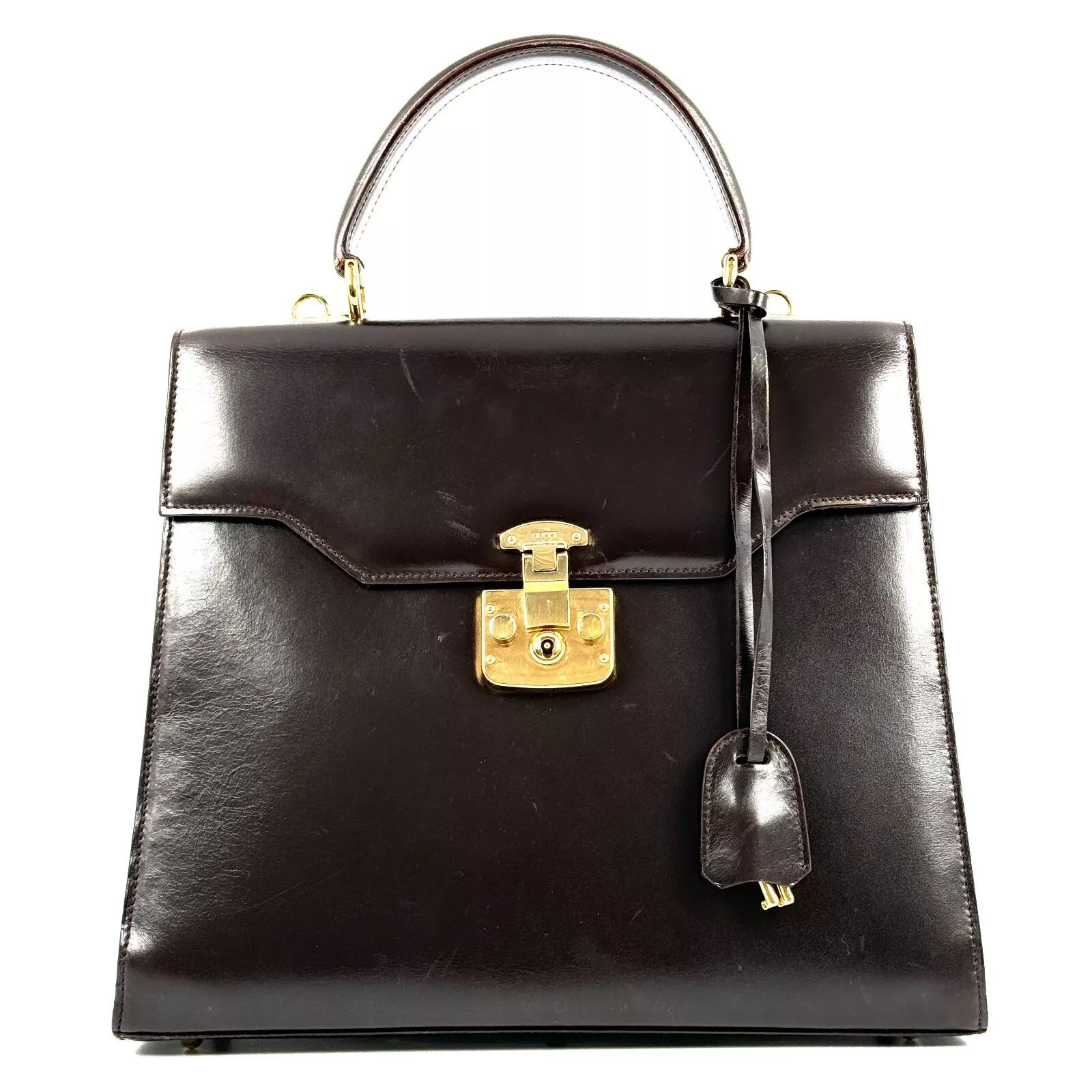 Sac à main GUCCI Lady Lock sac à main cuir authentique 0509