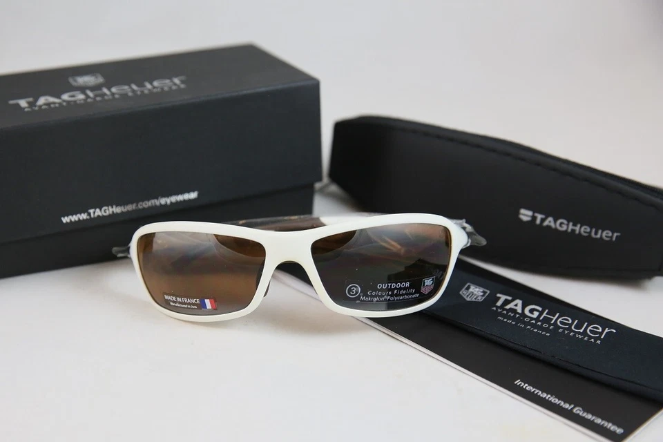 GRAN GAFAS DE SOL NUEVAS TAG HEUER TH6007 HECHAS A MANO EN FRANCIA Foto 2 de 4