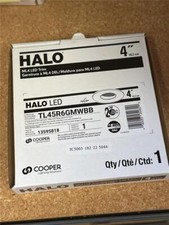  HALO Cooper Lighting Solutions ML4 LED 4" Recessed Trim TL45R6GMWBB