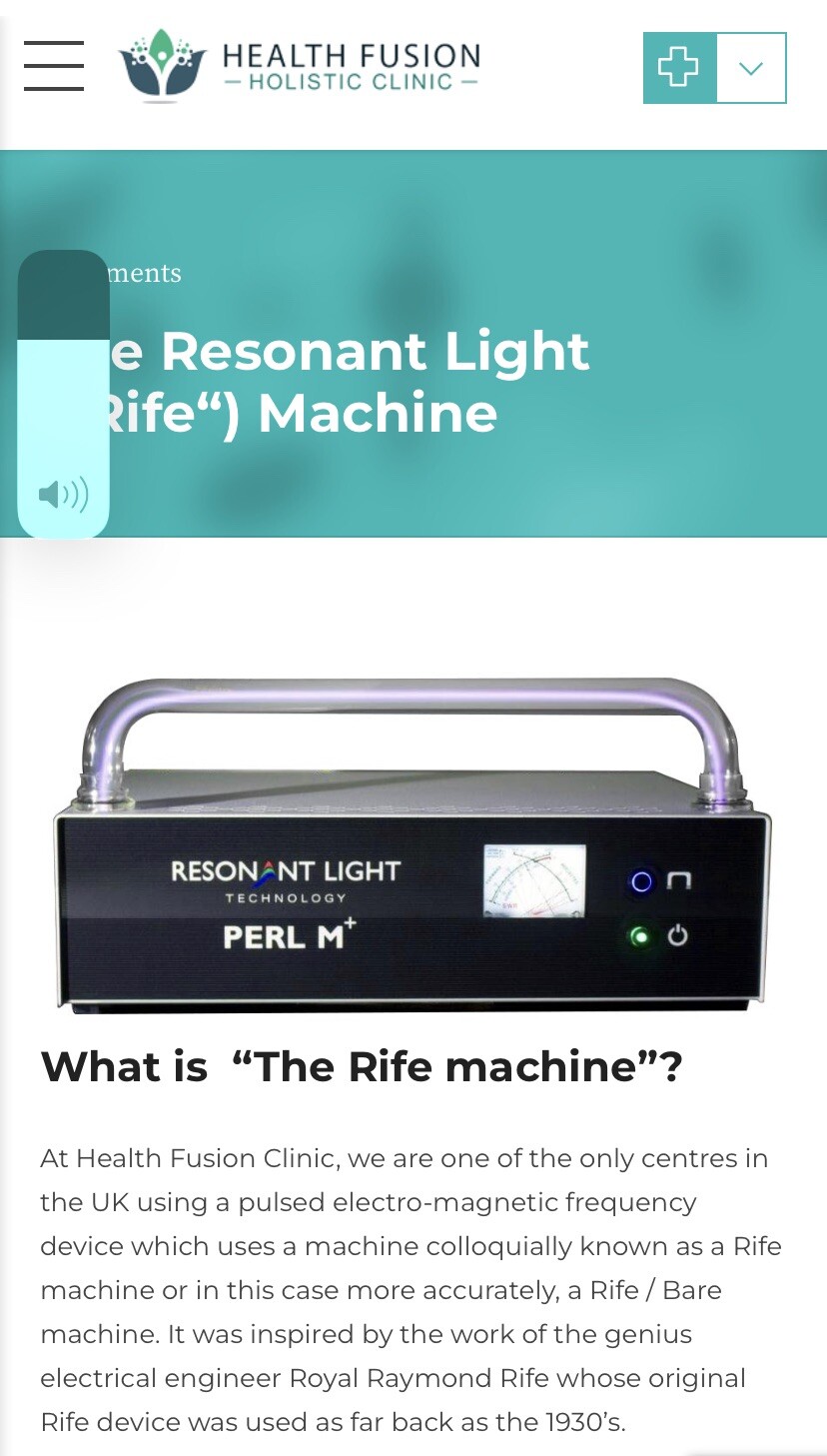 rife machine eBay