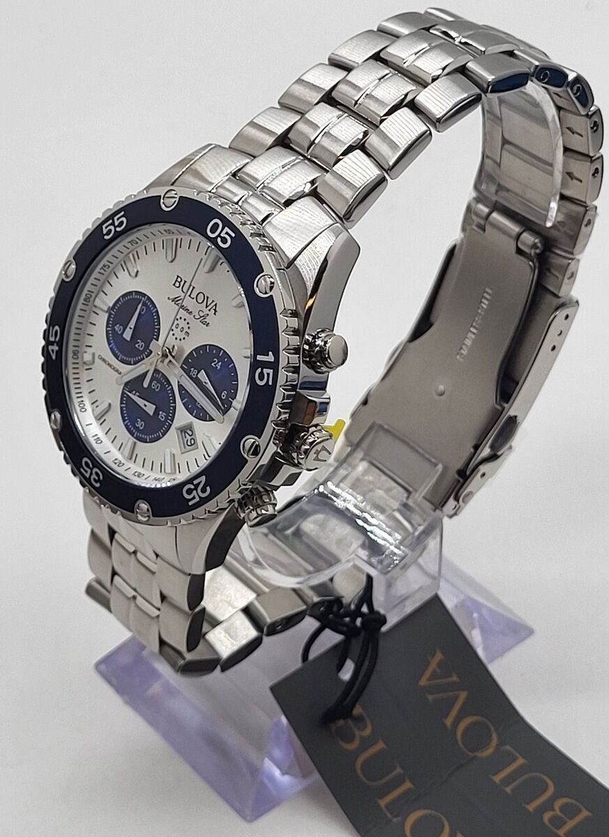 Bulova - Marine Star Collection, Men's Quartz Watch - 98B423 Bulova - Marine Star Collection, Men's Quartz Watch - 98B423