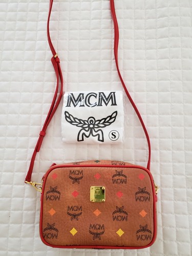 Buy MCM Small Visetos Crossbody Camera 