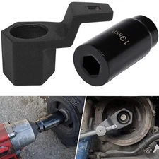 Yoursme 19mm Harmonic Balancer Socket,50mm Crankshaft Crank Pulley Wrench Holder