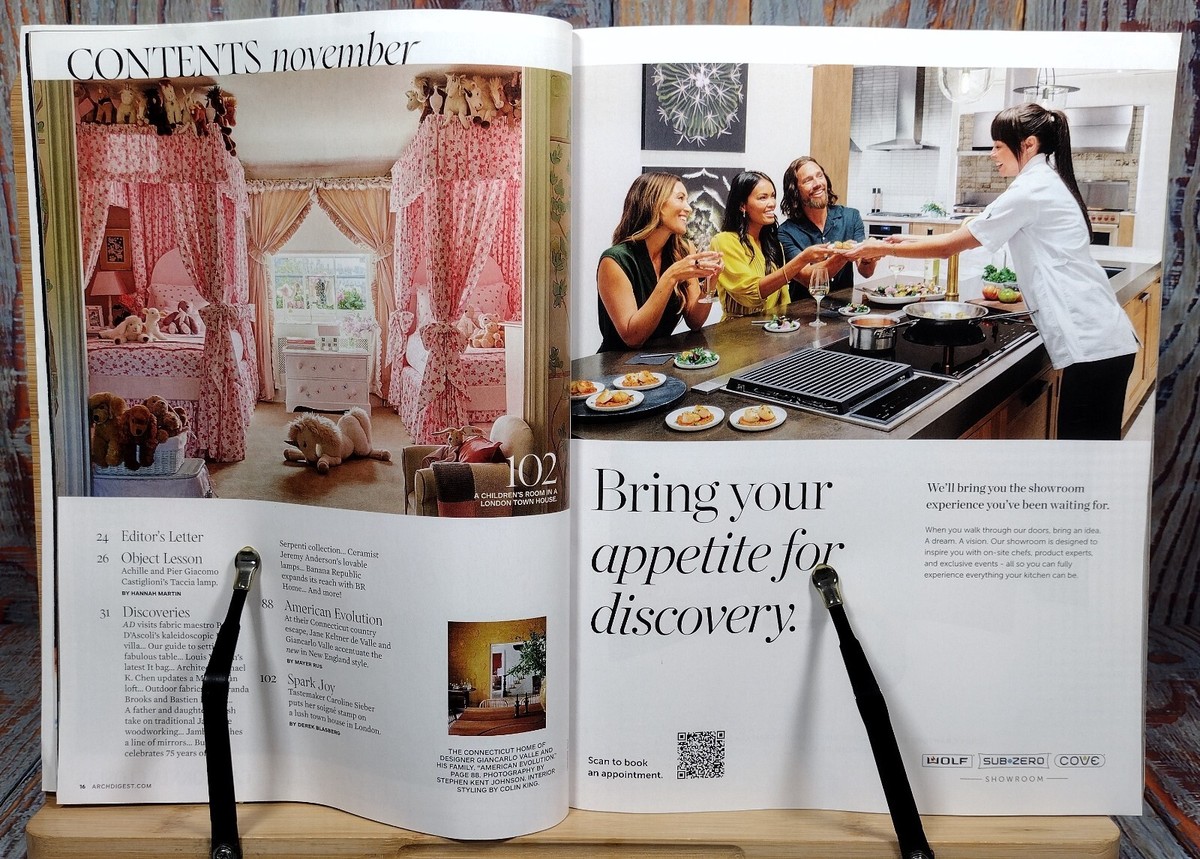 Architectural Digest NOVEMBER 2023 Reinventing Tradition | eBay