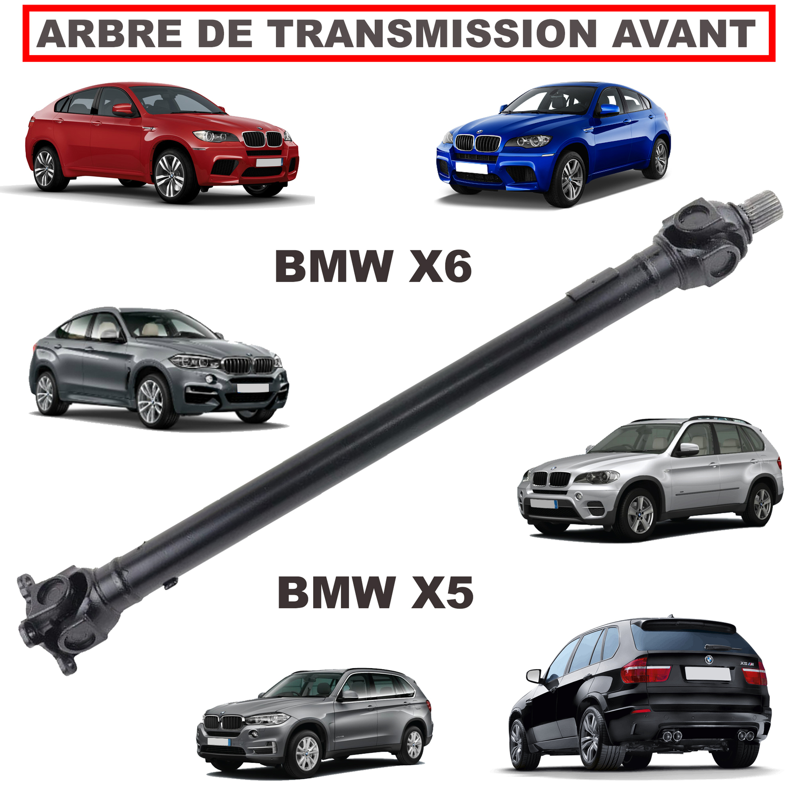 Front Drive Shaft BMW X5 XDRIVE E70 F15 X6 E71 8605866 26209425907 eBay