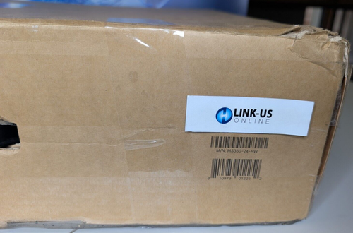 New Cisco Meraki MS350-24-HW *Verified Unclaimed + MA-CBL-40G-50CM Ships Today! - 第 2/7 張圖片