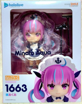 Good Smile Nendoroid 1663 Hololive Production Minato Aqua Action 