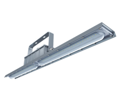 4' LED Explosion proof light, CI D2, 60W/100-277V 8,400Lm, 5000K, 250W HID repl.