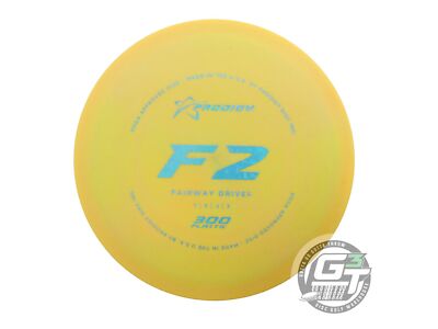 NEW Prodigy Discs 300 F2 161g Yellow Teal Bubble Foil Fairway Driver Golf Disc