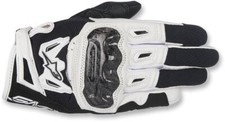 Alpinestars Stella SMX-2 Air Carbon V2 Gloves - Black/White - Large