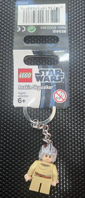 Lego Star Wars 853412 Anakin Skywalker Minifigure Keyring Keychain New with Tag