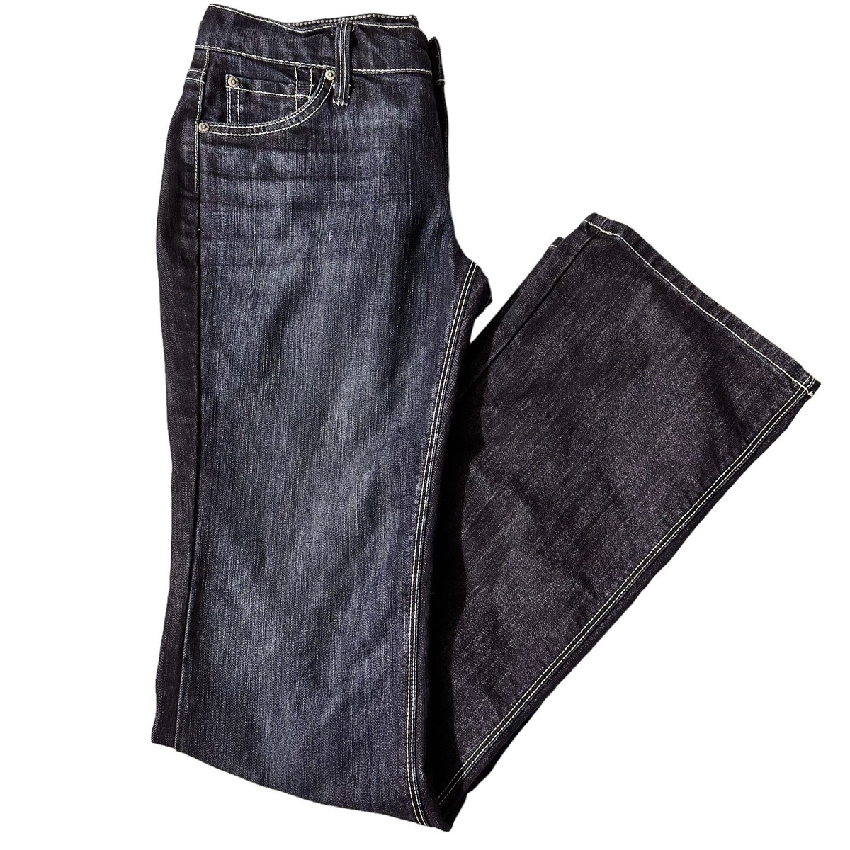 JAMES CURED BY SEUN Dry Aged Denim Dark Washed Jeans Low Rise Size 