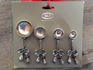 Decorative Measuring Spoon 4 Piece Set Bkp Fine Bar Tableware
