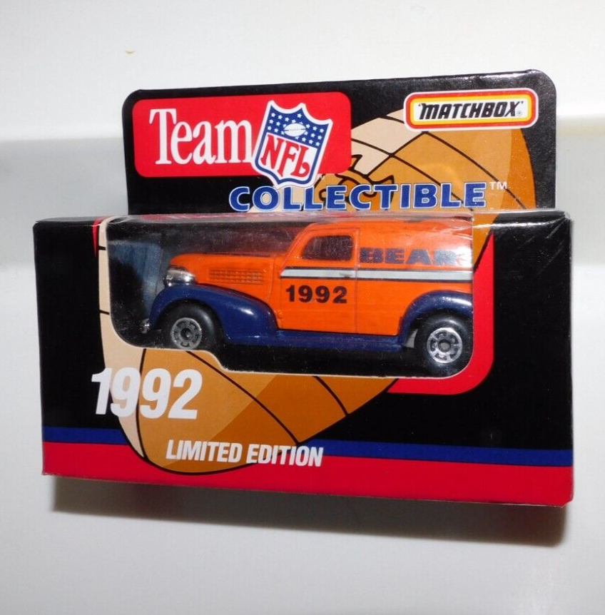 MATCHBOX 1992 NFL TEAM COLLECTIBLES BEARS