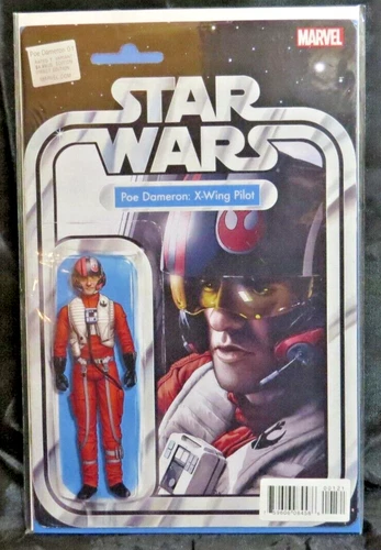 Star Wars Poe Dameron #1 Action Figure Variant John Tyler Christoher Marvel 2016