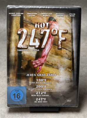 Hot 247°F - Todesfalle Sauna - Rarität - DVD - Neu