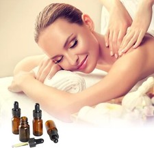 50/100/200/300Pcs 10ml Glass Dropper Bottles for Essential Oil