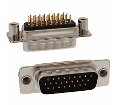 Pack of 2  180-026-113R021  Connector D-Sub Plug 26 Position PNL MNT :RoHS