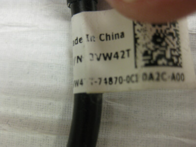 Genuine Dell Optiplex 790/990 SFF Power Switch Cable - Part #VW42T (Used, Tested, R2v3 Grading C4/F3)