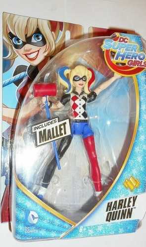 DC Super Hero Girls 6 inch HARLEY QUEEN batman animated series universe squad - Picture 2 of 2