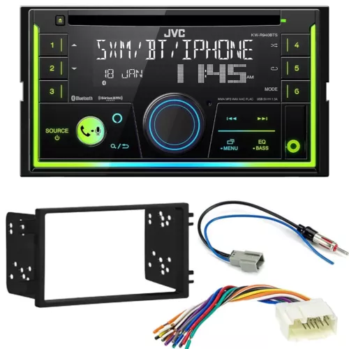 JVC KW-R940BTS CD/AM/FM Car Radio Stereo Install Kit for 2003-2011 Honda Element
