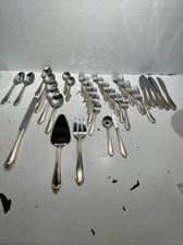 lot of 35 Hampton Silversmiths ABIGAIL GOLD A...