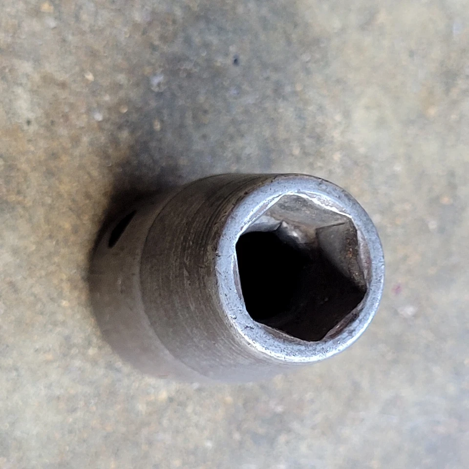 SNAP-ON TOOLS 1/2" DRIVE 1/2" SHALLOW 6 POINT IMPACT SOCKET  - USA - P-160 - Image 3 of 4