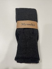 My Socks Plain Leg Warmers Dark Anthracite OS