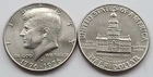 1976 D Bicentennial JFK John F KENNEDY HALF DOLLAR Circulated / 1776 - 1976