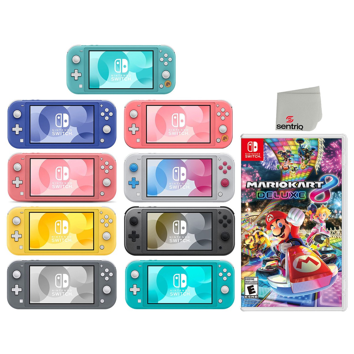 Nintendo Switch Lite 32GB Video Game Console with Mario Kart Nintendo Switch Lite 32GB Video Game Console with Mario Kart