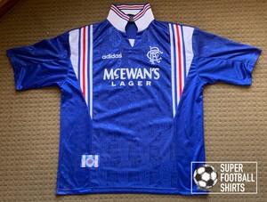 rangers shirt 1996