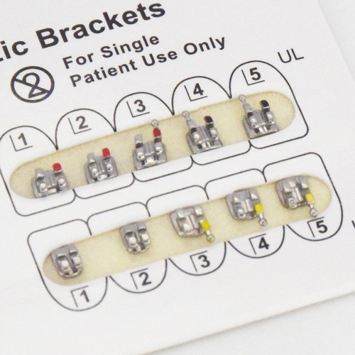 Dental Bracket Ultradünner Monoblock MIM Edgewise ROTH MBT 022 018 345 Haken - Bild 31 von 48
