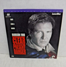 Clear And Present Danger Harrison Ford Laserdisc 103123ASR-C