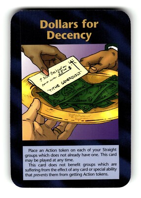 その他 Dollars for Decency PSA9 INWO Dollars for Decency Card Limited INWO Illuminati New World Order