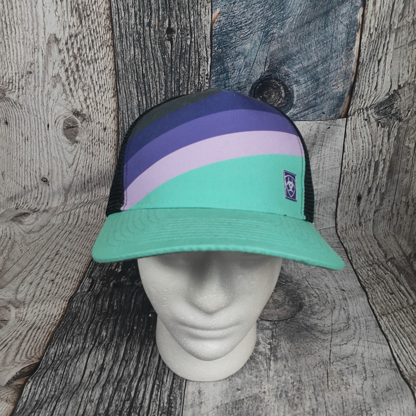 Ariat Hat Baseball Cap Adjustable Snapback Cowboy… - image 2