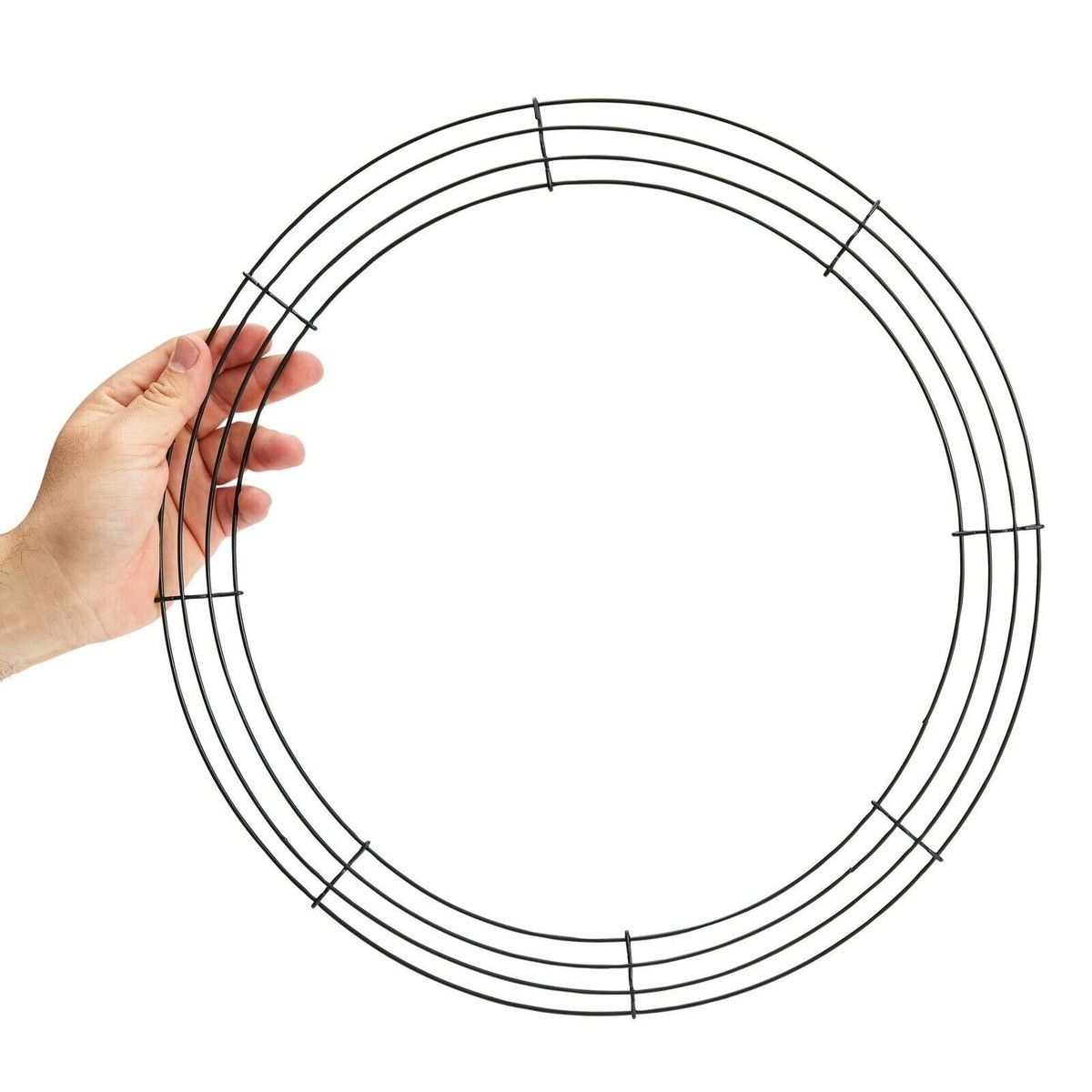 Round 14 Inch Metal Floral Wire Wreath Frame for EVENTS