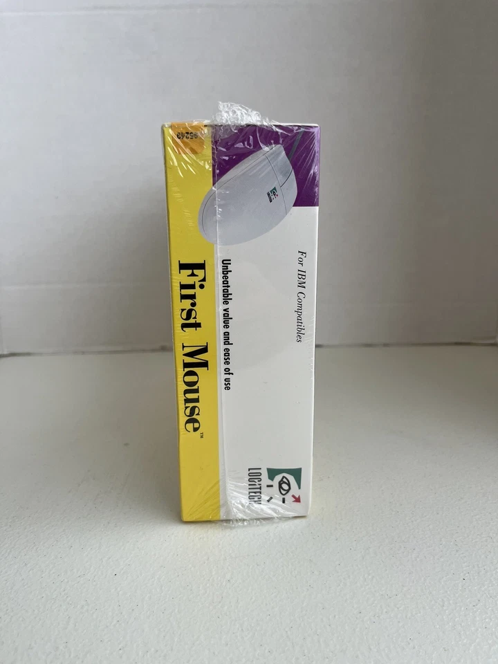  Logitech First Mouse Wheel PS/2 Wired Trackball Model 1340 NEW  - Image 4 of 4